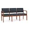 Lesro 3 Seat Tandem Seating W/ No Center Arms, 65 in W 26 in L 31.5 in H, Lenox Series LW3101 - alternate 1